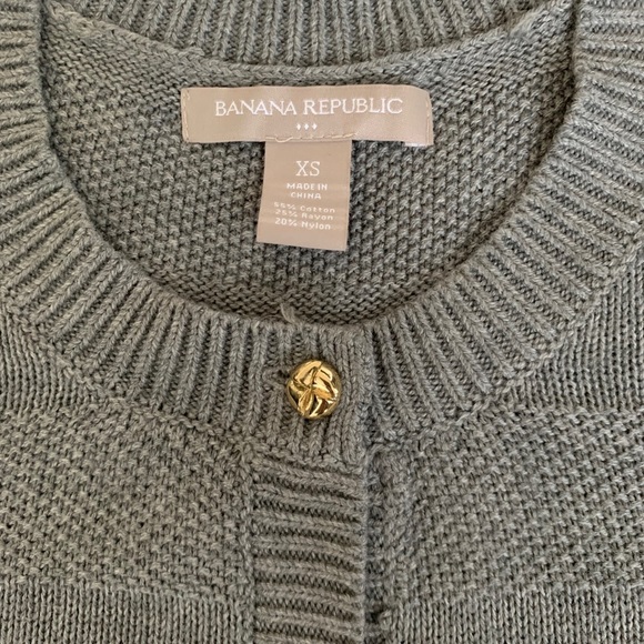 Banana Republic Grey Cardigan - Picture 2 of 7